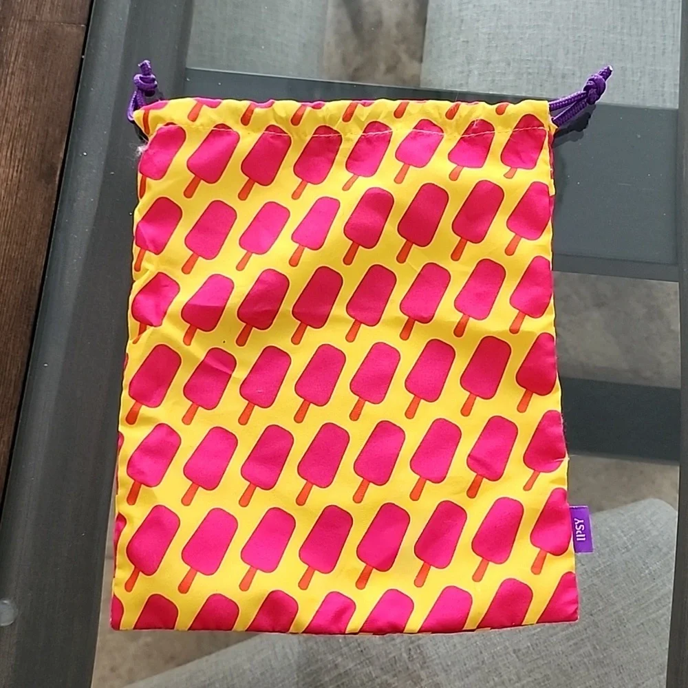 Ipsy Cosmetic Drawstring Makeup Bags - 4 shown
